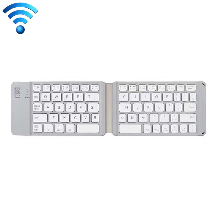 K018 USB chargeant le clavier sans fil Bluetooth pliable à 67 touches