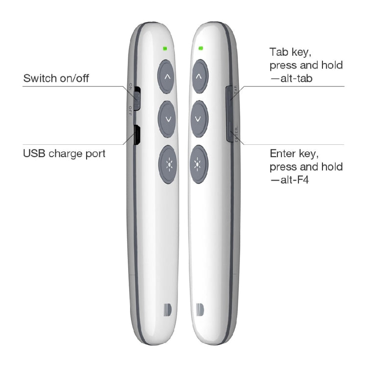 Stylo de présentation sans fil Doosl DSIT007 - 100m de