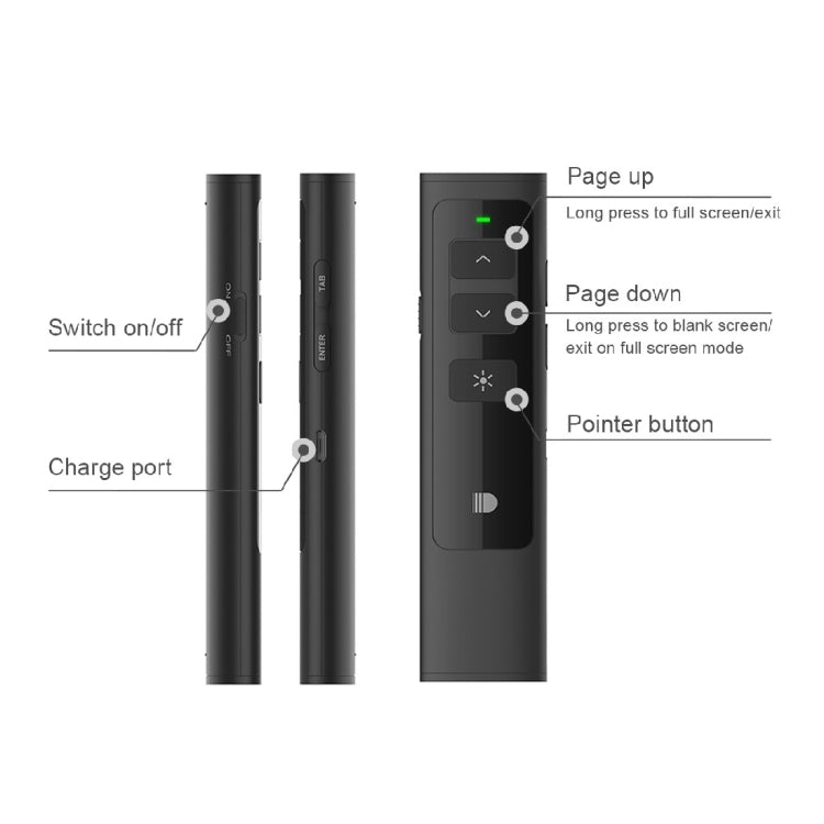 Pointeur laser Doosl DSIT013 pour présentations PowerPoint