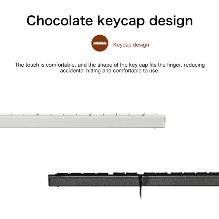 Clavier filaire ultra-fin Lenovo K5819 pour gamers et
