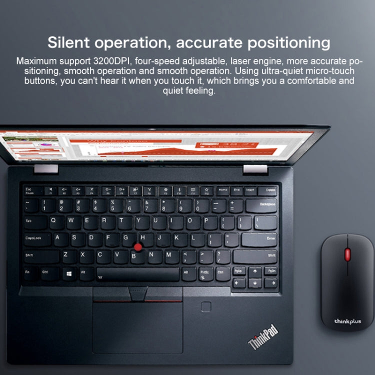 Lenovo Thinkplus Wireless Bluetooth Mouse for Gaming PC