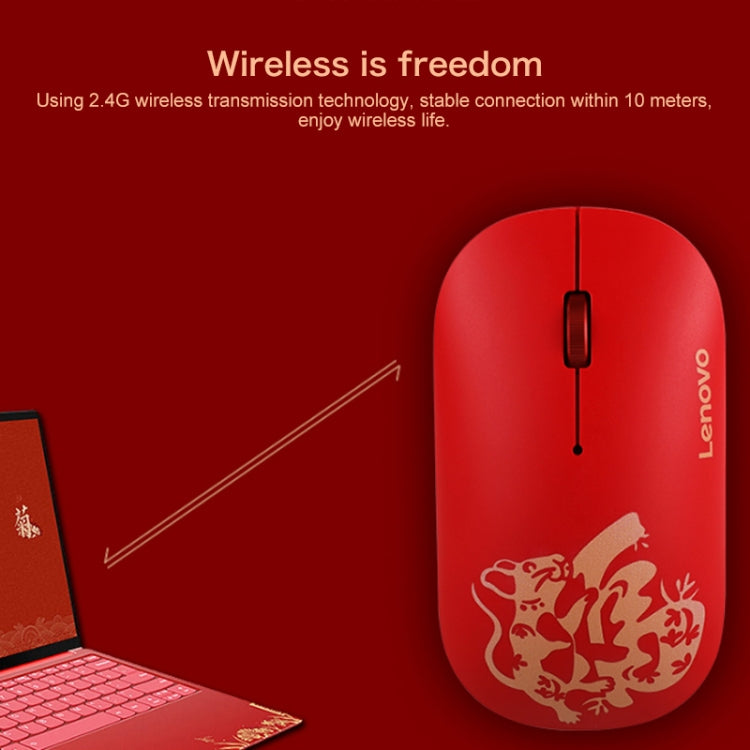 Lenovo Lightweight Wireless Mouse for Gamers - Blessing Mouse