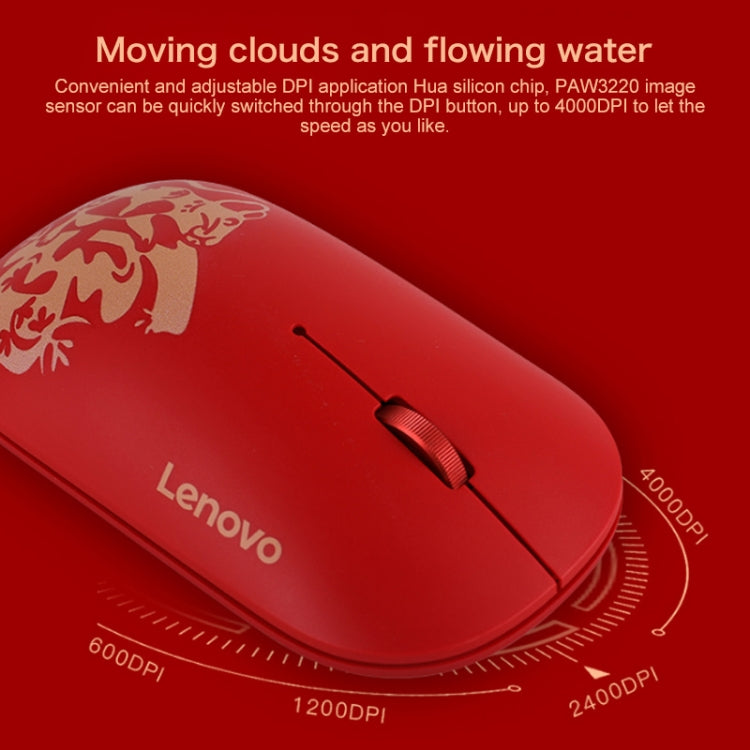 Lenovo Lightweight Wireless Mouse for Gamers - Blessing Mouse