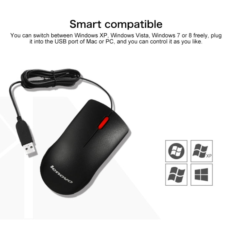 Souris Filaire Lenovo M120 Pro pour Gaming et Bureau