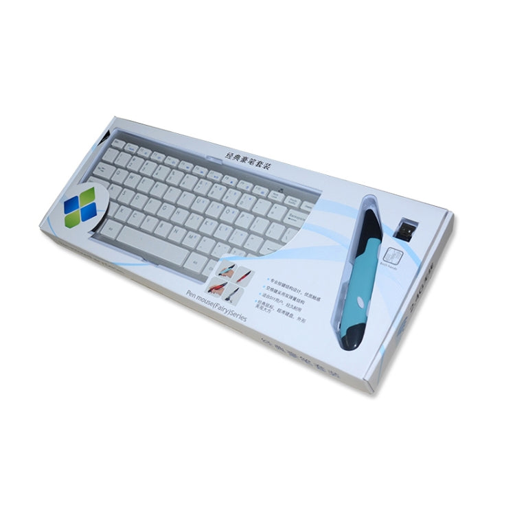 Clavier sans fil KM-808 et souris optique pour PC