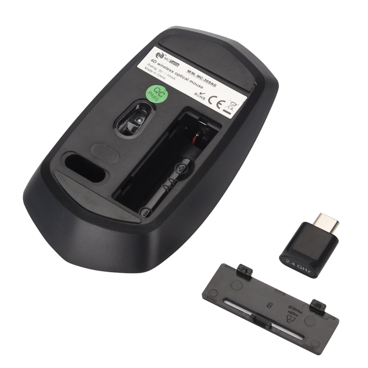 MCSaite MC-369AG Gaming Wireless Mouse - 1600 DPI