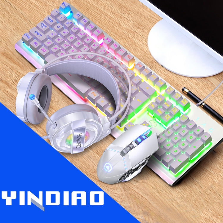 Clavier Gaming Mécanique RGB avec Souris et Casque Inclus