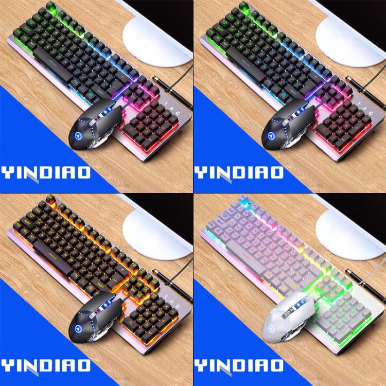 Clavier Gaming Mécanique RGB avec Souris et Casque Inclus