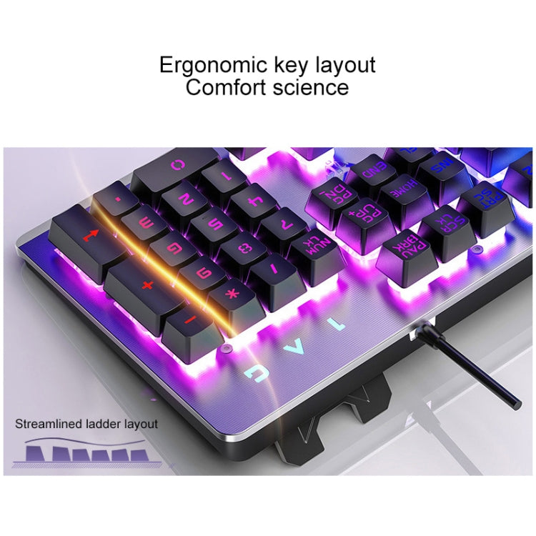 Clavier Gaming Mécanique RGB avec Souris et Casque Inclus