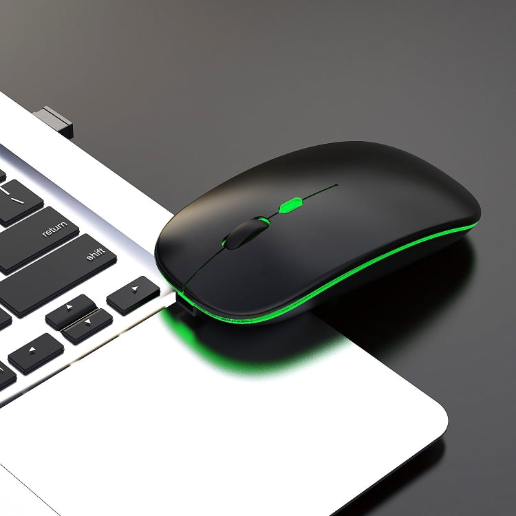 Souris Gaming Silencieuse HXSJ M40 2.4G Colorée sans Fil