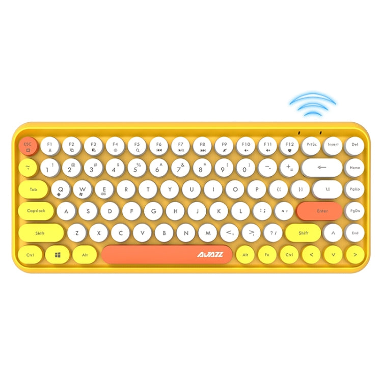Ajazz 308I Bluetooth Keyboard for PC and Gaming – Grey &