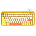 Ajazz 308I Bluetooth Keyboard for PC and Gaming – Grey &