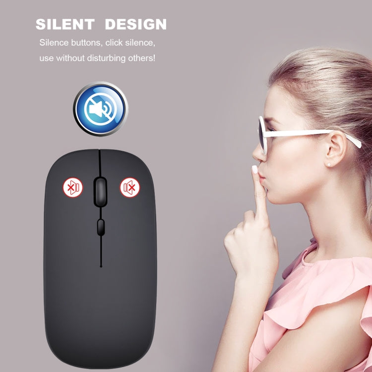 Souris Gaming Sans Fil HXSJ M80 - 1600 DPI, Silencieuse