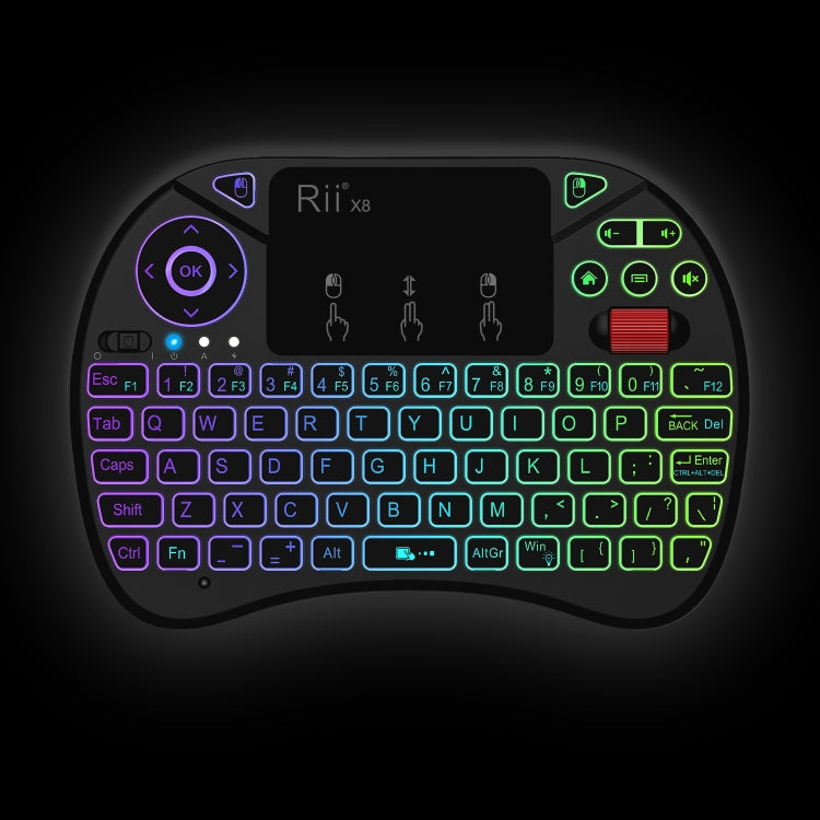 Gaming accessory: 2.5-inch backlit trackpad