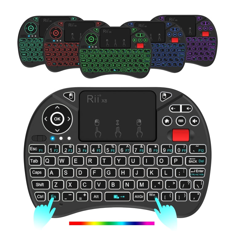 Accessoire gaming : pavé tactile 2,5 pouces rétroéclairé