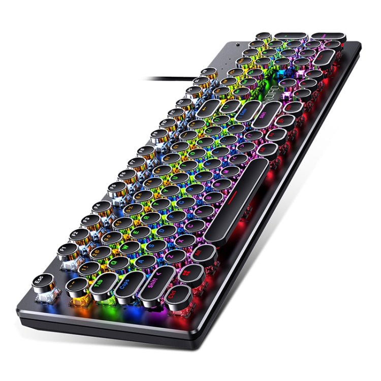 Clavier Mécanique Filaire de Jeu USB - YINDIAO Punk
