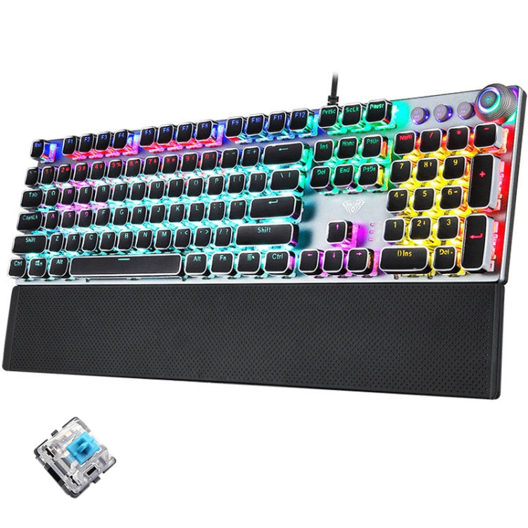 AULA F2088 Wired Mechanical Gaming Keyboard USB Blue Switch