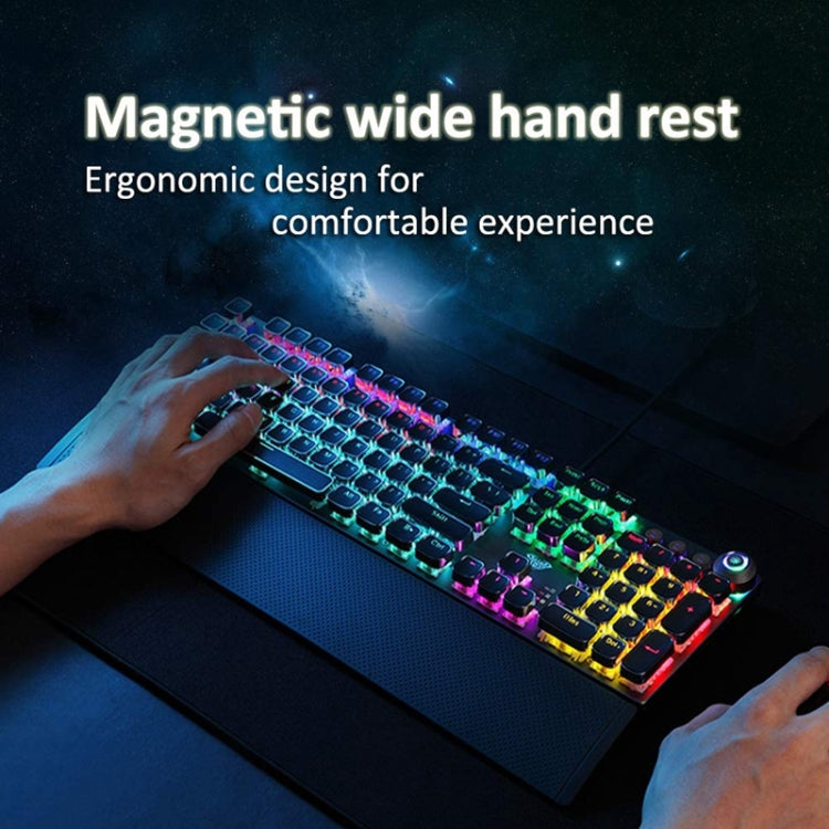 AULA F2088 Wired Mechanical Gaming Keyboard USB Blue Switch