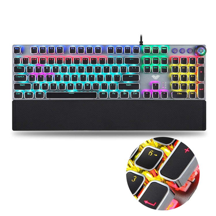 AULA F2088 Wired Mechanical Gaming Keyboard USB Blue Switch