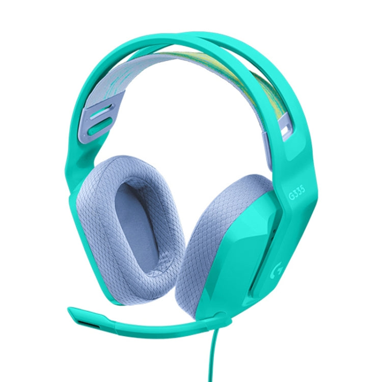 Casque de jeu filaire pliable Logitech G335 avec microphone