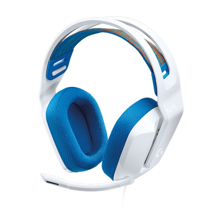 Casque de jeu filaire pliable Logitech G335 avec microphone