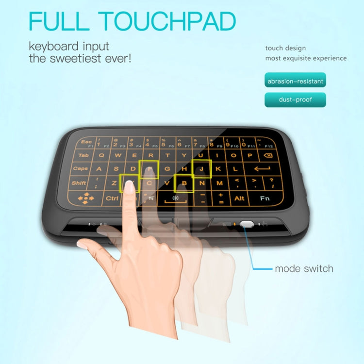 Clavier sans fil H18 pour gaming avec rétroéclairage