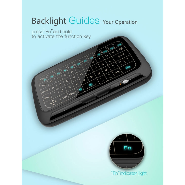 Clavier sans fil H18 pour gaming avec rétroéclairage