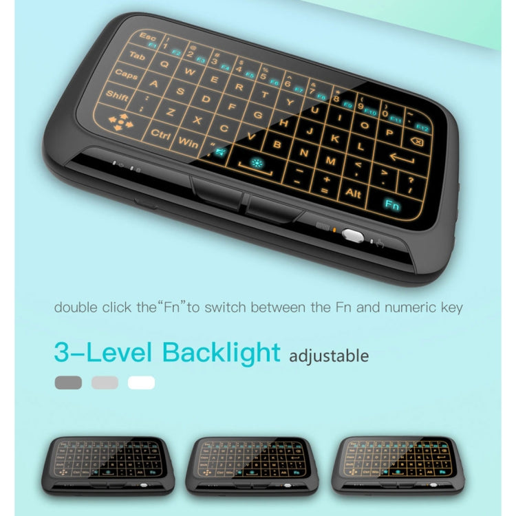 Clavier sans fil H18 pour gaming avec rétroéclairage