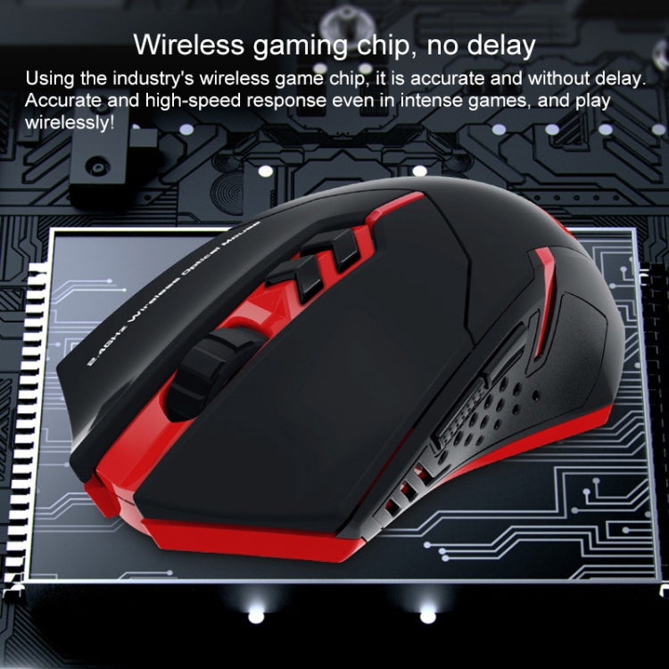 Souris Gaming Sans Fil ET X-08 : 7 Touches, 2400 DPI