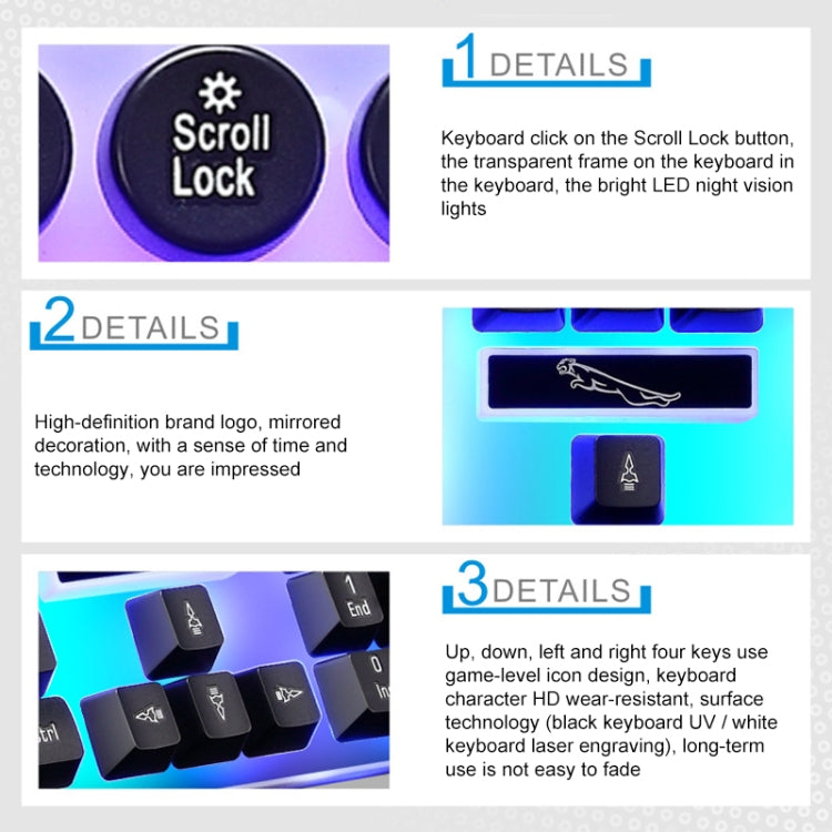 Chasing Leopard G21 104 Waterproof Gaming Mechanical Keyboard
