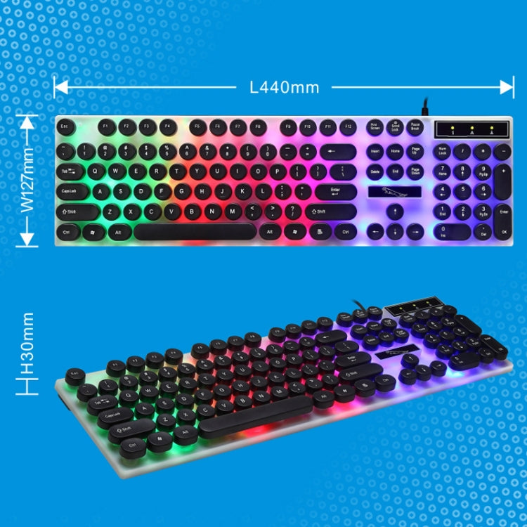 Chasing Leopard G21 104 Waterproof Gaming Mechanical Keyboard