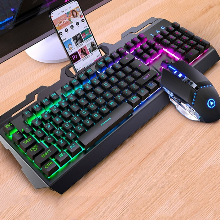Clavier et souris gaming YINDIAO V2 - Mécanique silencieuse
