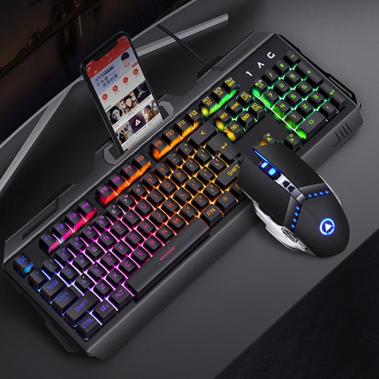Clavier et souris gaming YINDIAO V2 - Mécanique silencieuse