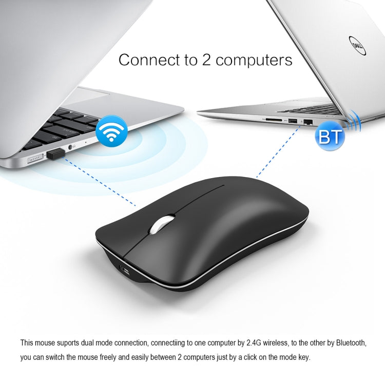 HXSJ T23 Ergonomic Wireless Gaming Mouse - 1600 DPI