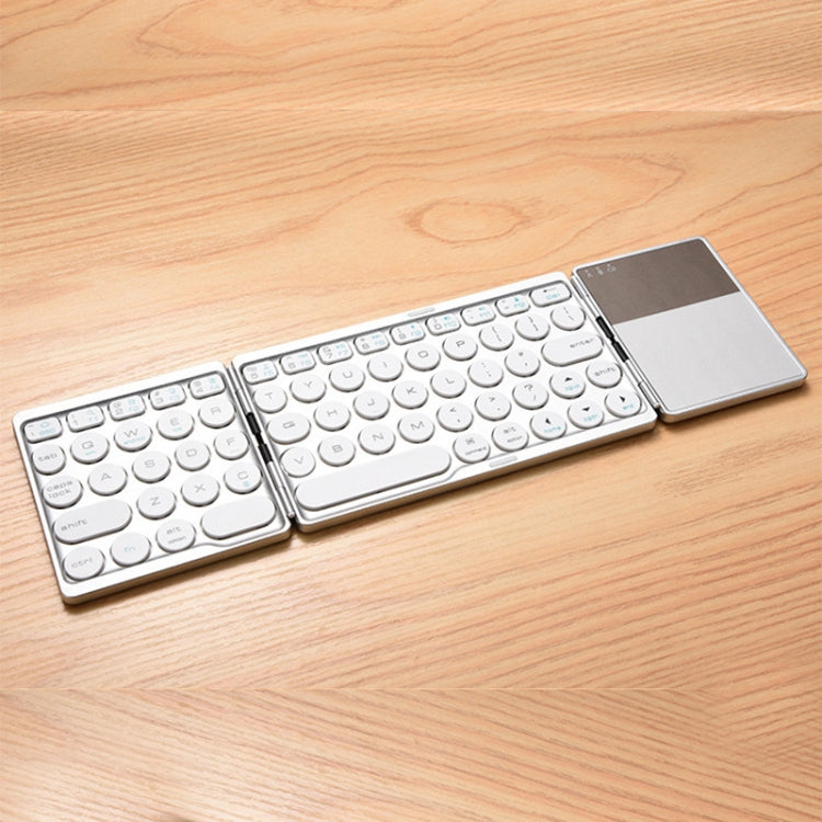 GK408 Rechargeable Bluetooth Keyboard for PCs and Tablets