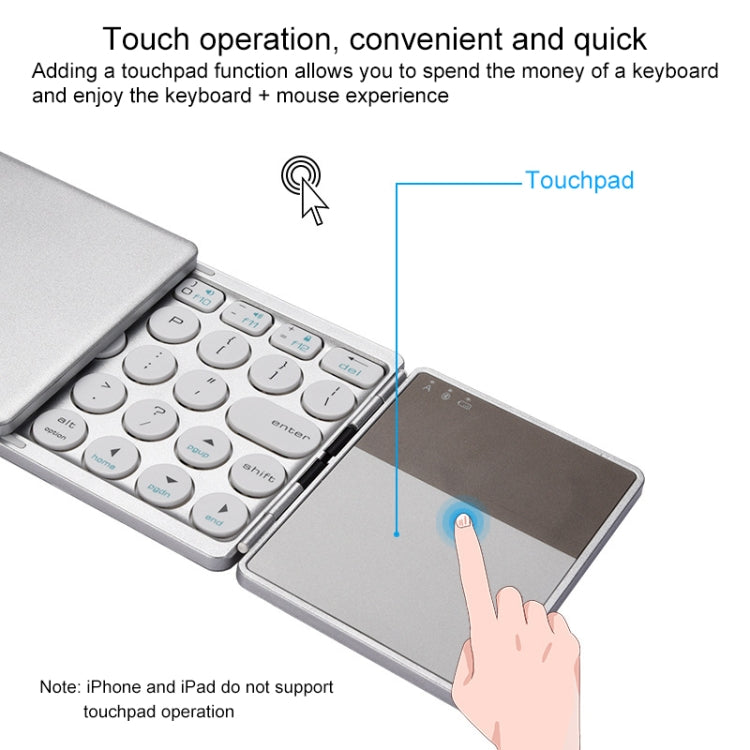 Clavier Bluetooth rechargeable GK408 pour PC et tablettes