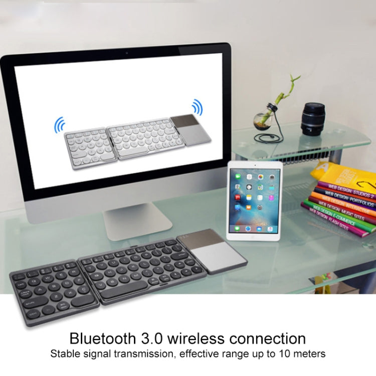 Clavier Bluetooth rechargeable GK408 pour PC et tablettes