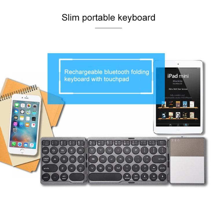 Clavier Bluetooth rechargeable GK408 pour PC et tablettes
