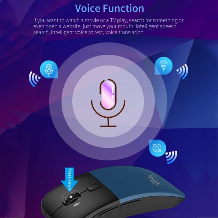 Souris sans fil Boeleo BM01 pour gamers - Traduction vocale