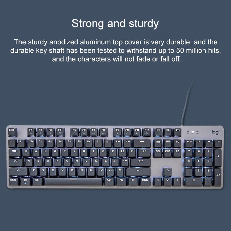 Clavier Mécanique Rétroéclairé Logitech K845 pour Gaming