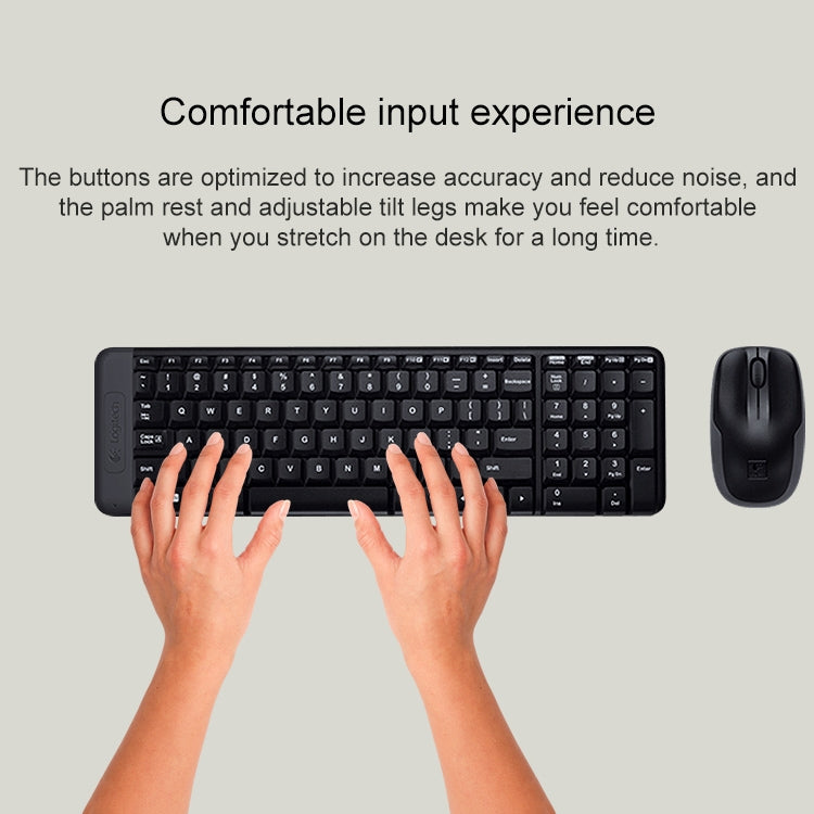 Clavier et souris sans fil Logitech MK220 pour gaming PC