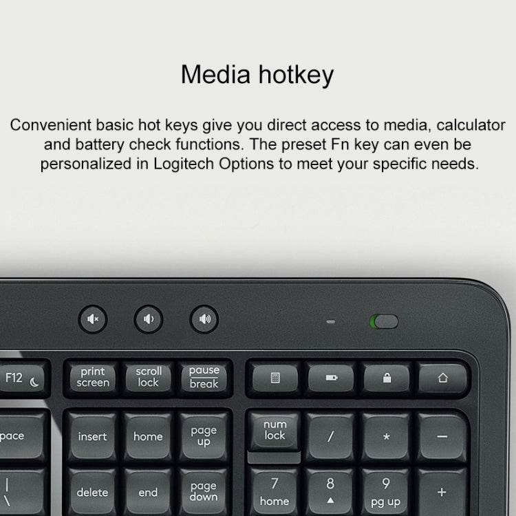 Clavier et souris sans fil Logitech MK540 pour PC Gaming