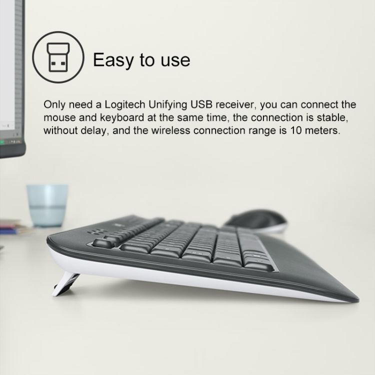 Clavier et souris sans fil Logitech MK540 pour PC Gaming
