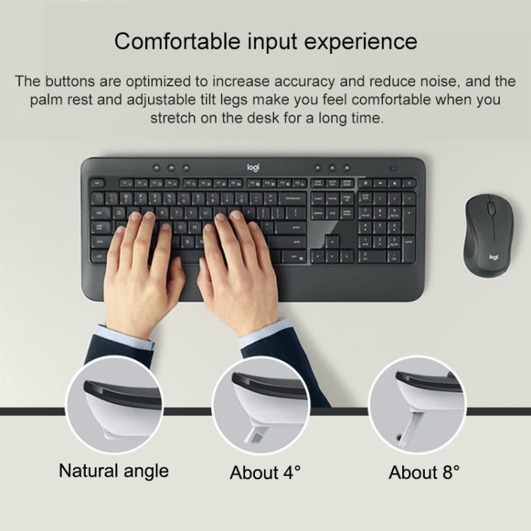 Clavier et souris sans fil Logitech MK540 pour PC Gaming