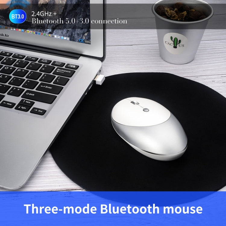 Souris Bluetooth HXSJ T36 : Silencieuse et Multimodes pour