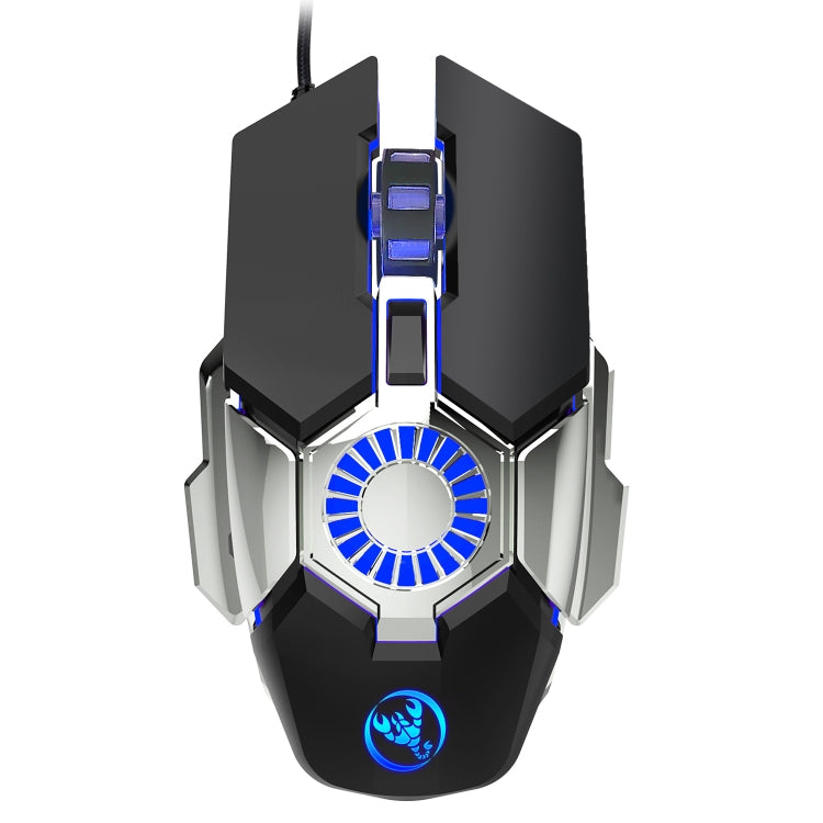 Souris Filaire Gaming HXSJ J700 - Éclairage Coloré et