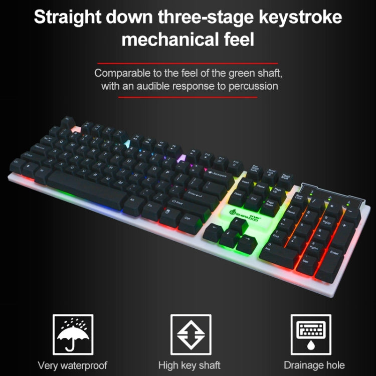 Kit Clavier Mécanique et Souris RGB pour PC Gamer