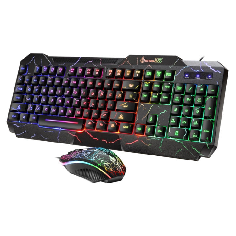 Kit Clavier et Souris Gaming RVB Filaire D620 pour PC