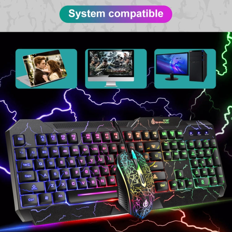Kit Clavier et Souris Gaming RVB Filaire D620 pour PC
