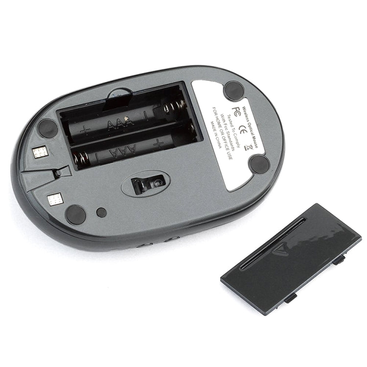 Souris gaming sans fil rechargeable MZ-012 avec HUB USB